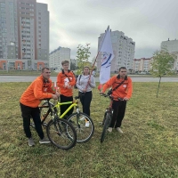 Городской велопробег, посвященный Дню народного единства